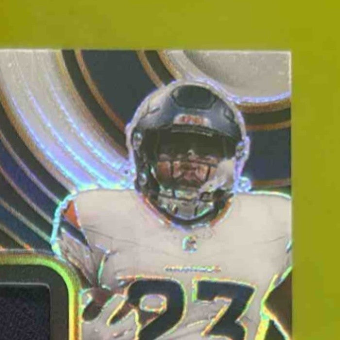 2024 Panini Select Audric Estime Prime Selections Patch Auto /99 MEM RC Broncos - Sports Cards