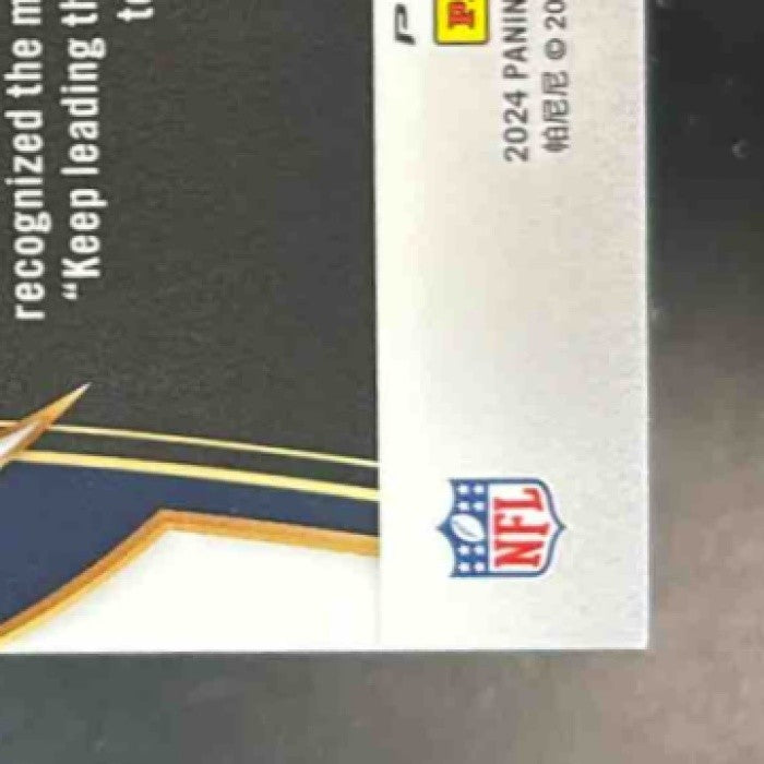 2024 Panini Select Bo Nix Red and Yellow Prizm Shock #30 RC Denver Broncos - Sports Cards