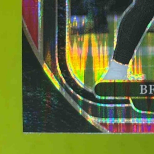 2024 Panini Select Brock Bowers Black and Red Prizm Shock #118 RC Raiders - Sports Cards