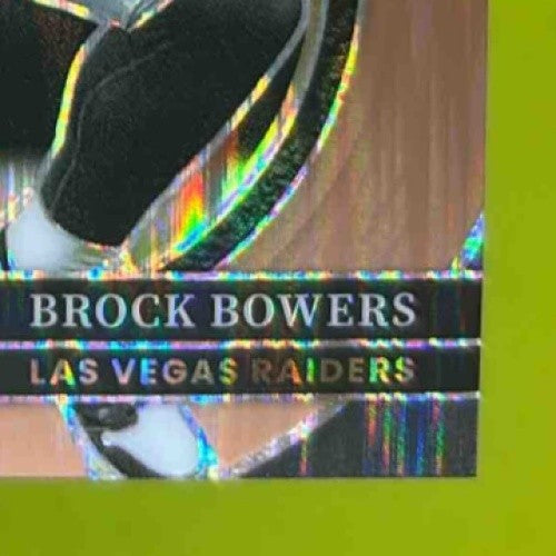 2024 Panini Select Brock Bowers Copper Prizm Shock /299 #222 RC Las Vegas Raider - Sports Cards