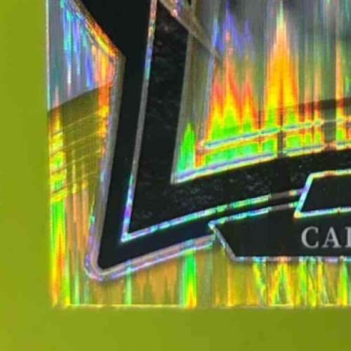 2024 Panini Select Caleb Williams Green and Yellow Prizm Shock #25 RC Bears - Sports Cards