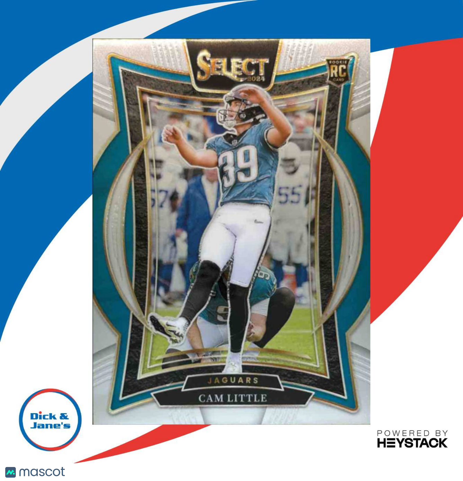 2024 Panini Select Cam Little Concourse #49 RC Jacksonville Jaguars - Sports Cards