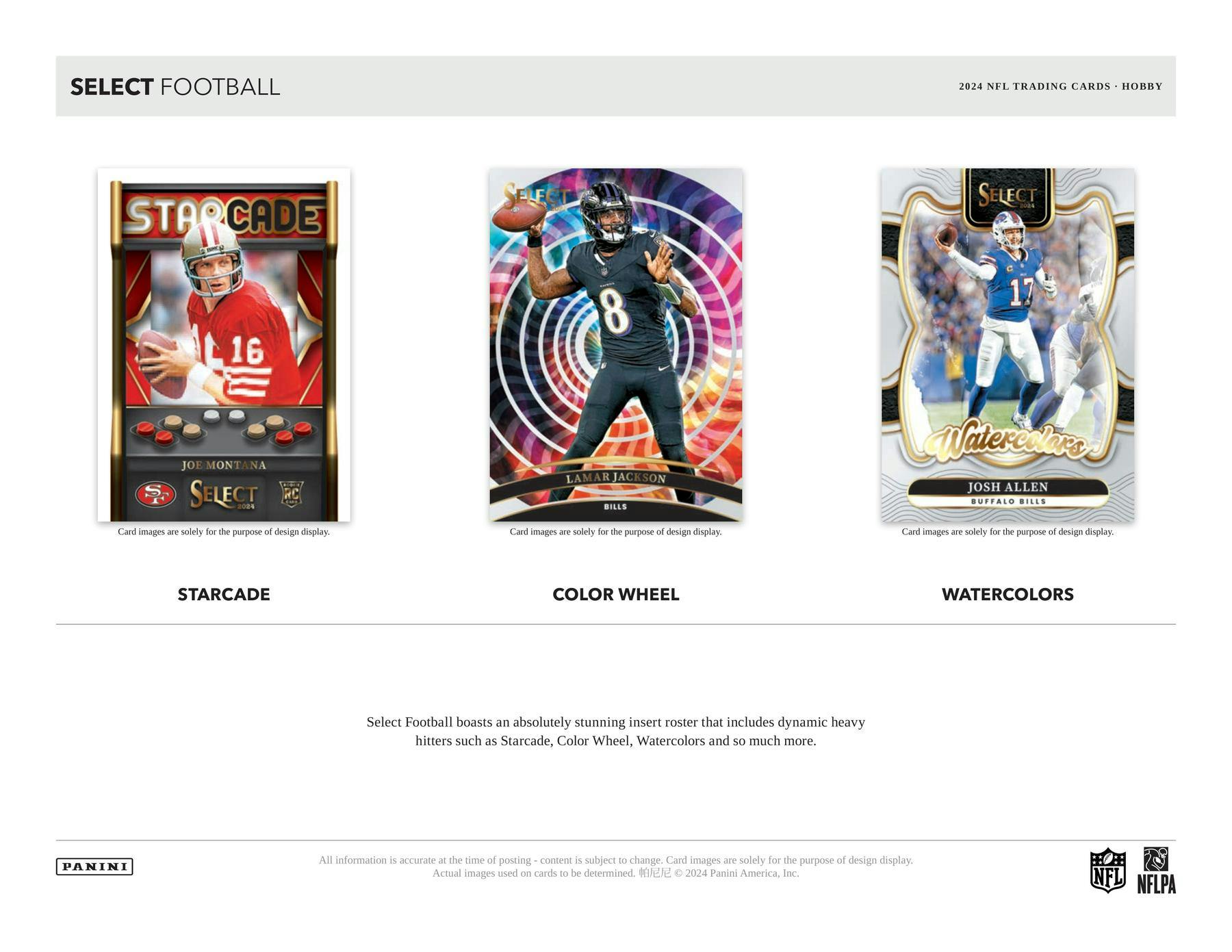 2024 Panini Select Football Hobby Box (2 Autos / 1 Mem) - NFL Hobby Box