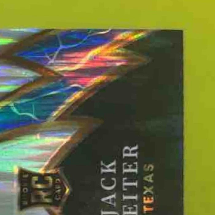 2024 Panini Select Jack Leiter Sparks Relics Flash Prizms MEM RC Texas Rangers - Sports Cards