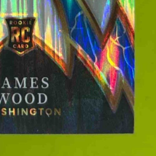 2024 Panini Select James Wood Sparks Relics #SPK-JW MEM Washington Nationals - Sports Cards