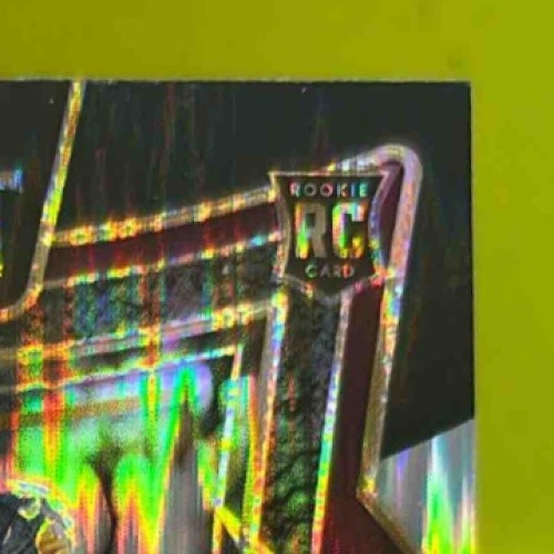 2024 Panini Select Jayden Daniels Black and Green Prizm Shock #26 RC Commanders - Sports Cards