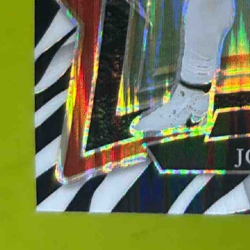 2024 Panini Select Joe Burrow Concourse Zebra Prizm #39 Cincinnati Bengals - Sports Cards