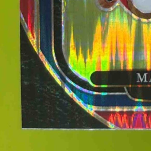 2024 Panini Select Malik Nabers Premier Black and Red Prizm Shock #116 RC Giants - Sports Cards