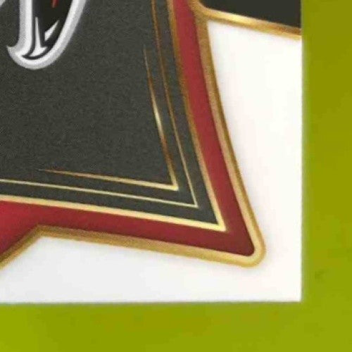 2024 Panini Select Michael Penix Jr. Black and Red Prizm Shock #80 RC Falcons - Sports Cards