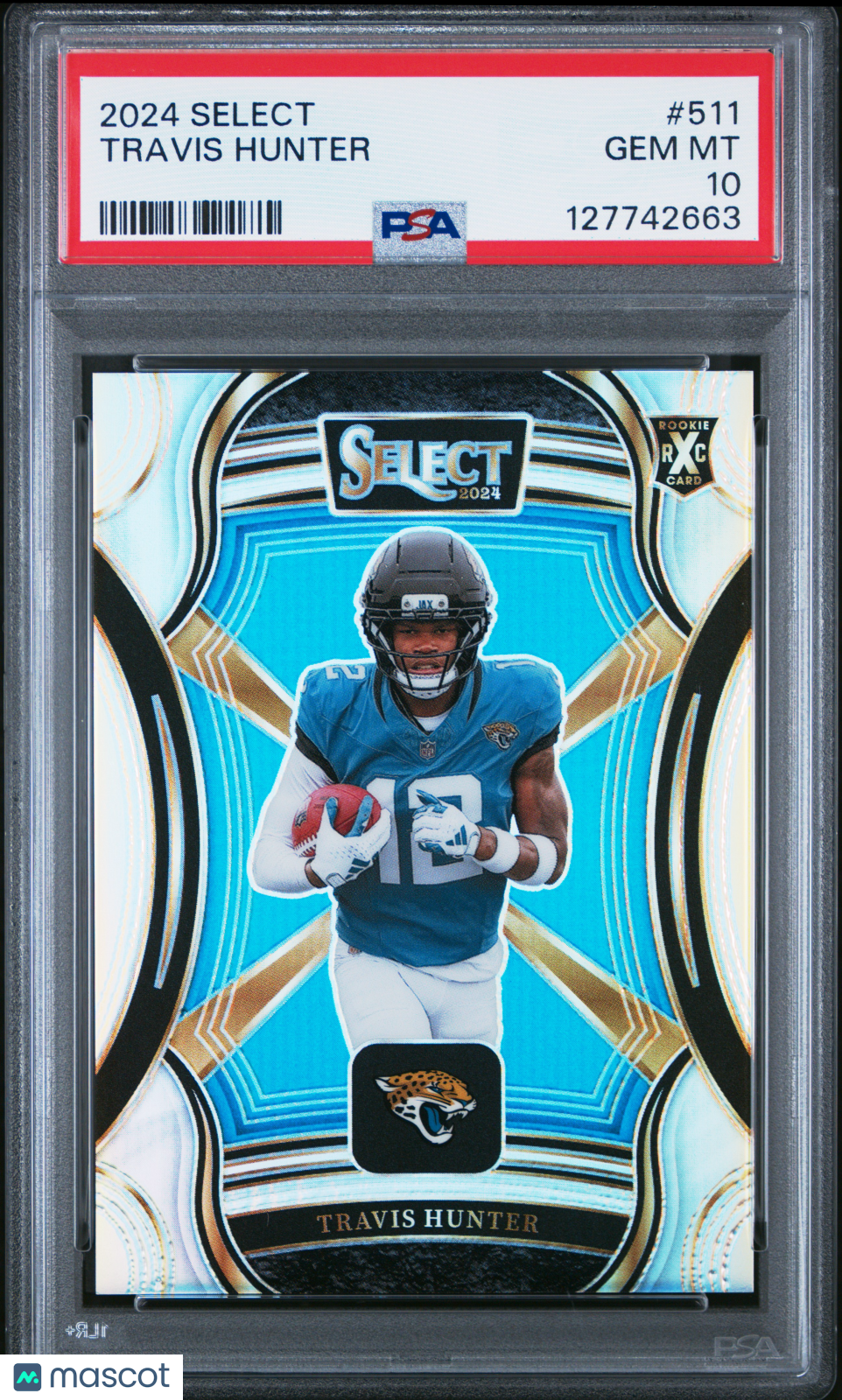 2024 Panini Select Travis Hunter Rookie #511 PSA 10 GEM MINT Jaguars - Graded Sports Cards
