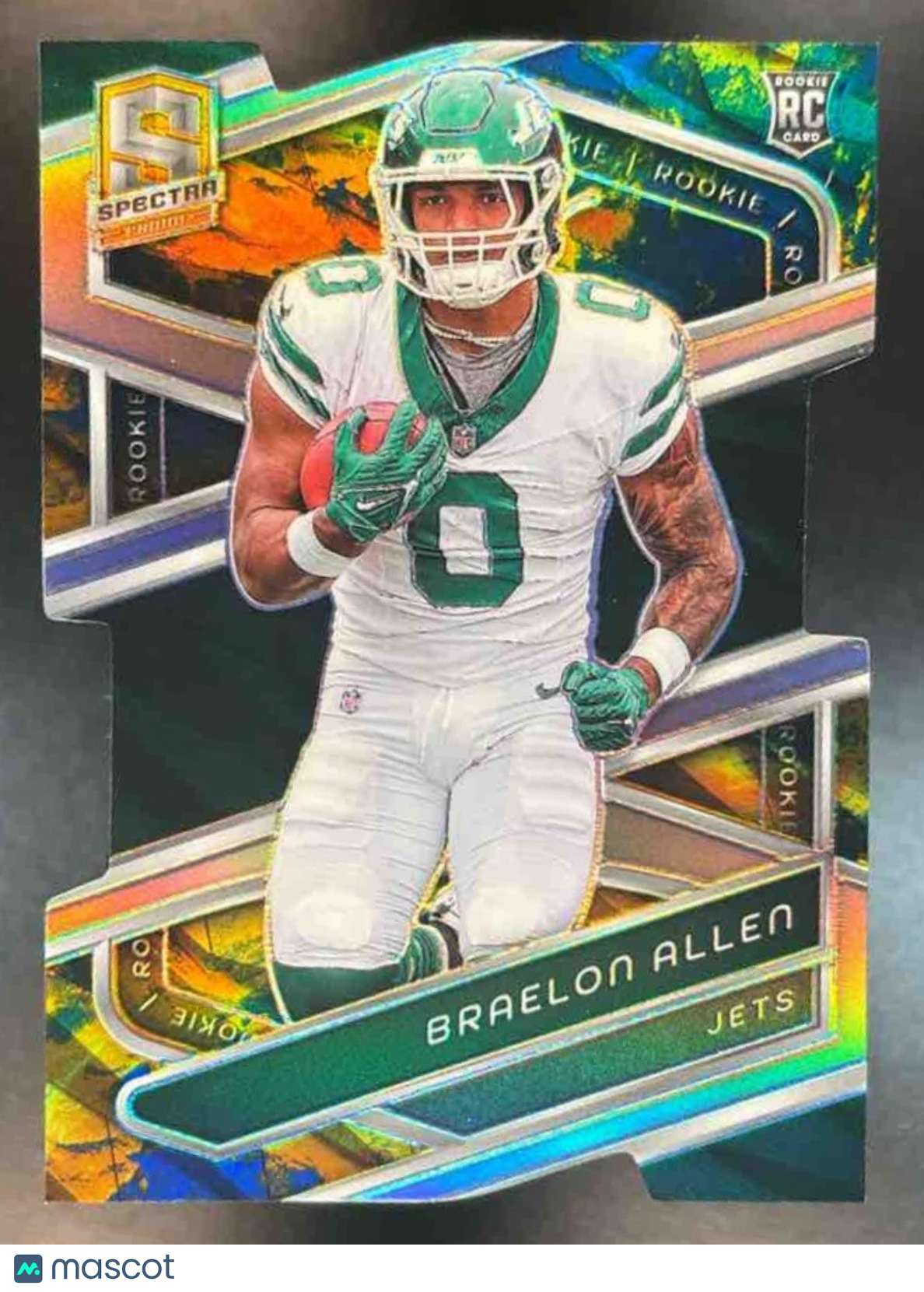 2024 Panini Spectra Braelon Allen Universal Die Cut /10 #149 RC New York Jets - Sports Cards