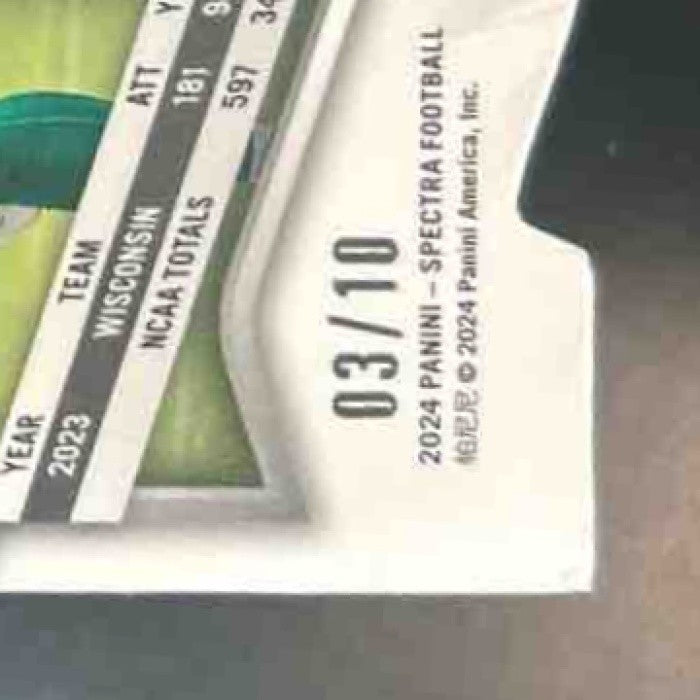 2024 Panini Spectra Braelon Allen Universal Die Cut /10 #149 RC New York Jets - Sports Cards