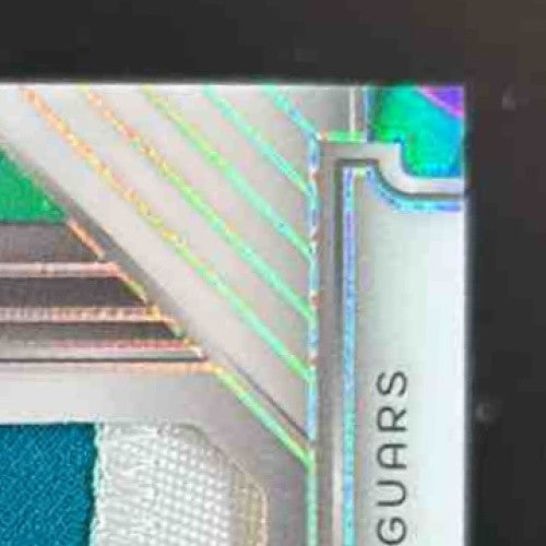 2024 Panini Spectra Brian Thomas Jr Monumental Memorabilia Marble Neon /4 Jaguar - Sports Cards