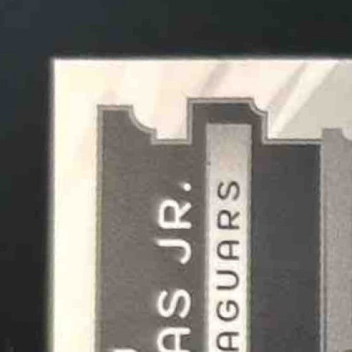 2024 Panini Spectra Brian Thomas Jr Monumental Memorabilia Marble Neon /4 Jaguar - Sports Cards