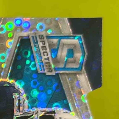 2024 Panini Spectra Micah Parsons Neon Blue Die-Cut 31/50 #34 Dallas Cowboys - Sports Cards