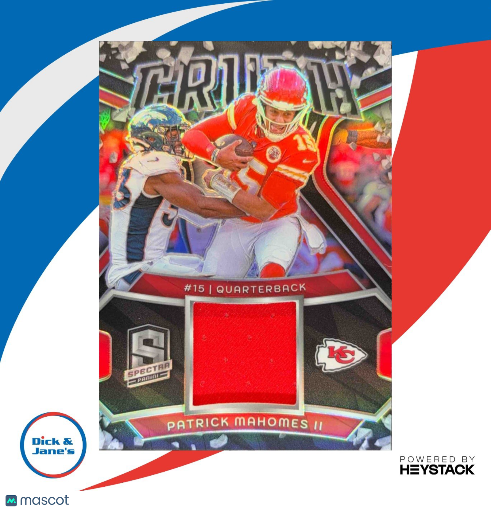 2024 Panini Spectra Patrick Mahomes II Crush 5/99 #CRU-PMS - Sports Cards