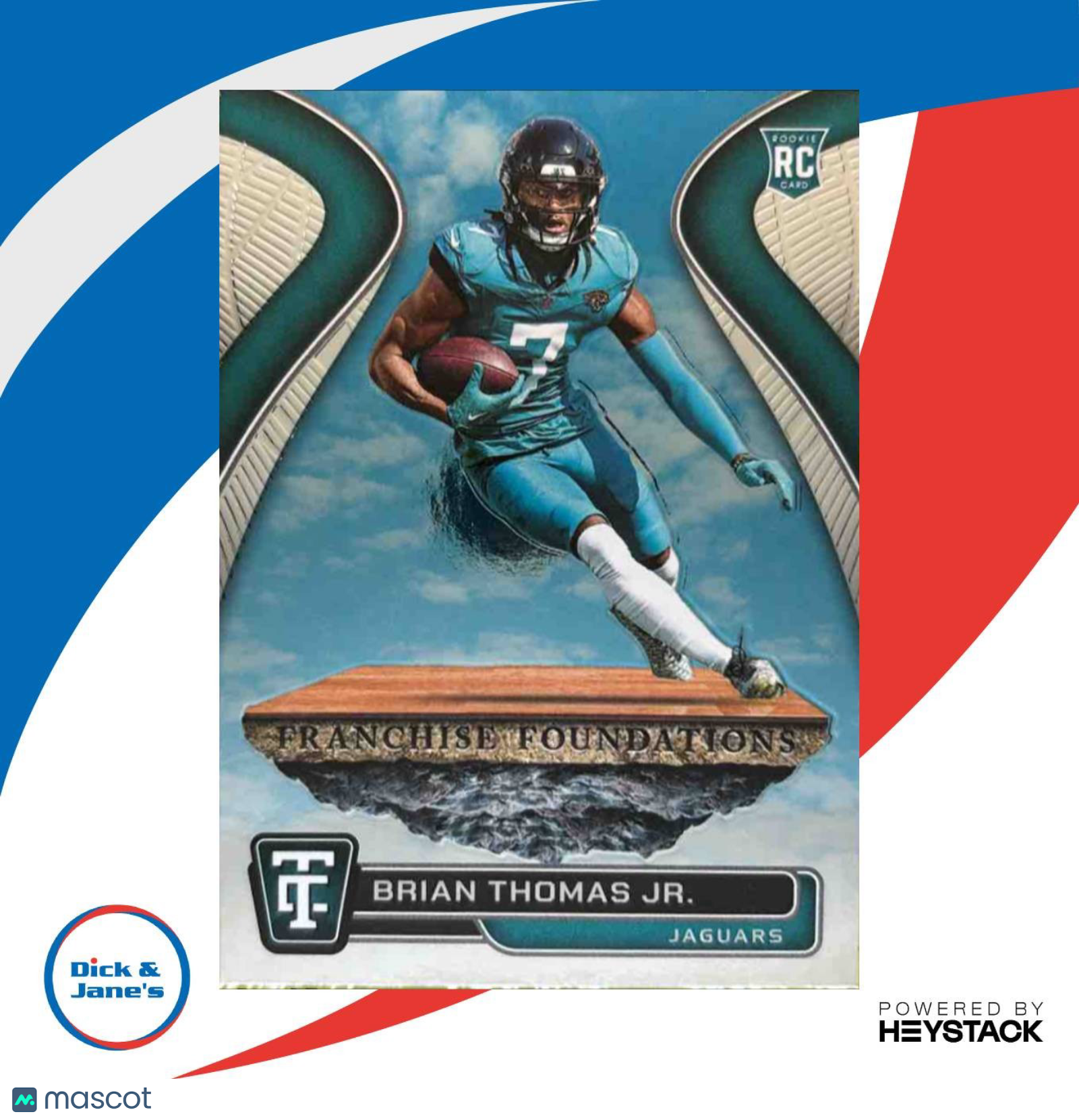 2024 Panini Totally Certified Brian Thomas Jr. Franchise Foundations #11 Jaguars - Sports Cards