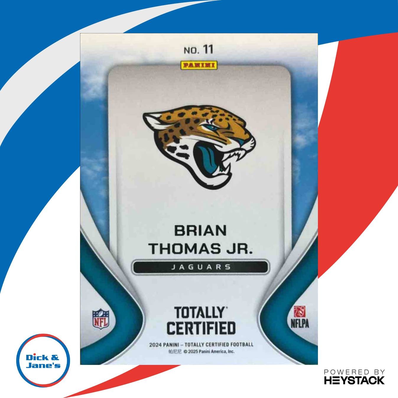 2024 Panini Totally Certified Brian Thomas Jr. Franchise Foundations #11 Jaguars - Sports Cards