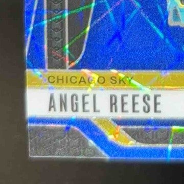 2024 Panini WNBA Prizm Angel Reese Blue Velocity #147 RC - Sports Cards