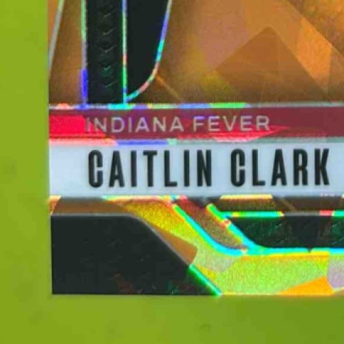 2024 Panini WNBA Prizm Caitlin Clark Orange Ice #145 RC Indiana Fever Rookie Sports Cards