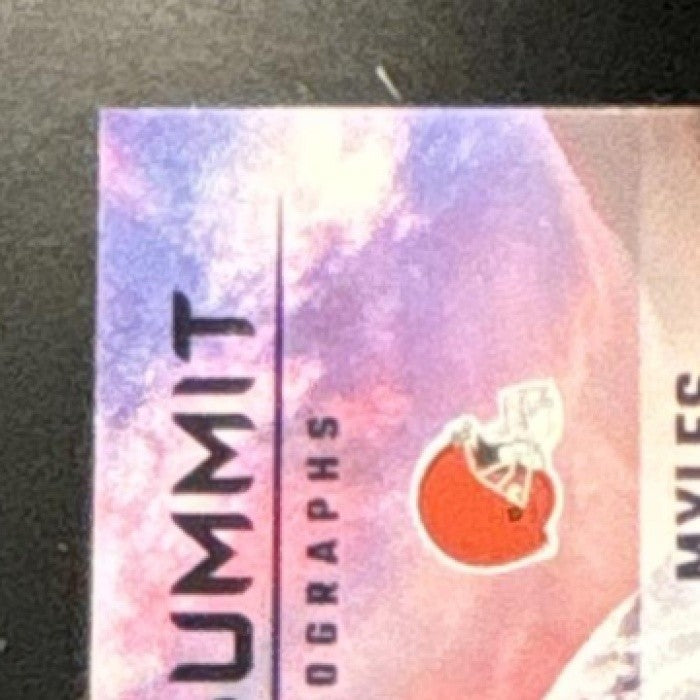 2024 Panini Zenith Aaron Donald Myles Garrett Nick Bosa Z Summit Patch Auto /5 - Sports Cards