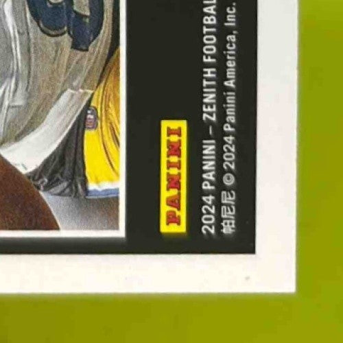 2024 Panini Zenith Jared Verse Rookie Auto Two Minute Drill #142 RC Rams - Sports Cards