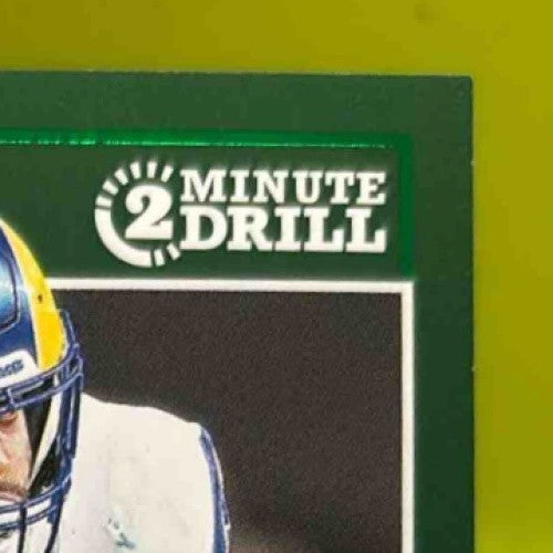 2024 Panini Zenith Jared Verse Rookie Auto Two Minute Drill #142 RC Rams - Sports Cards