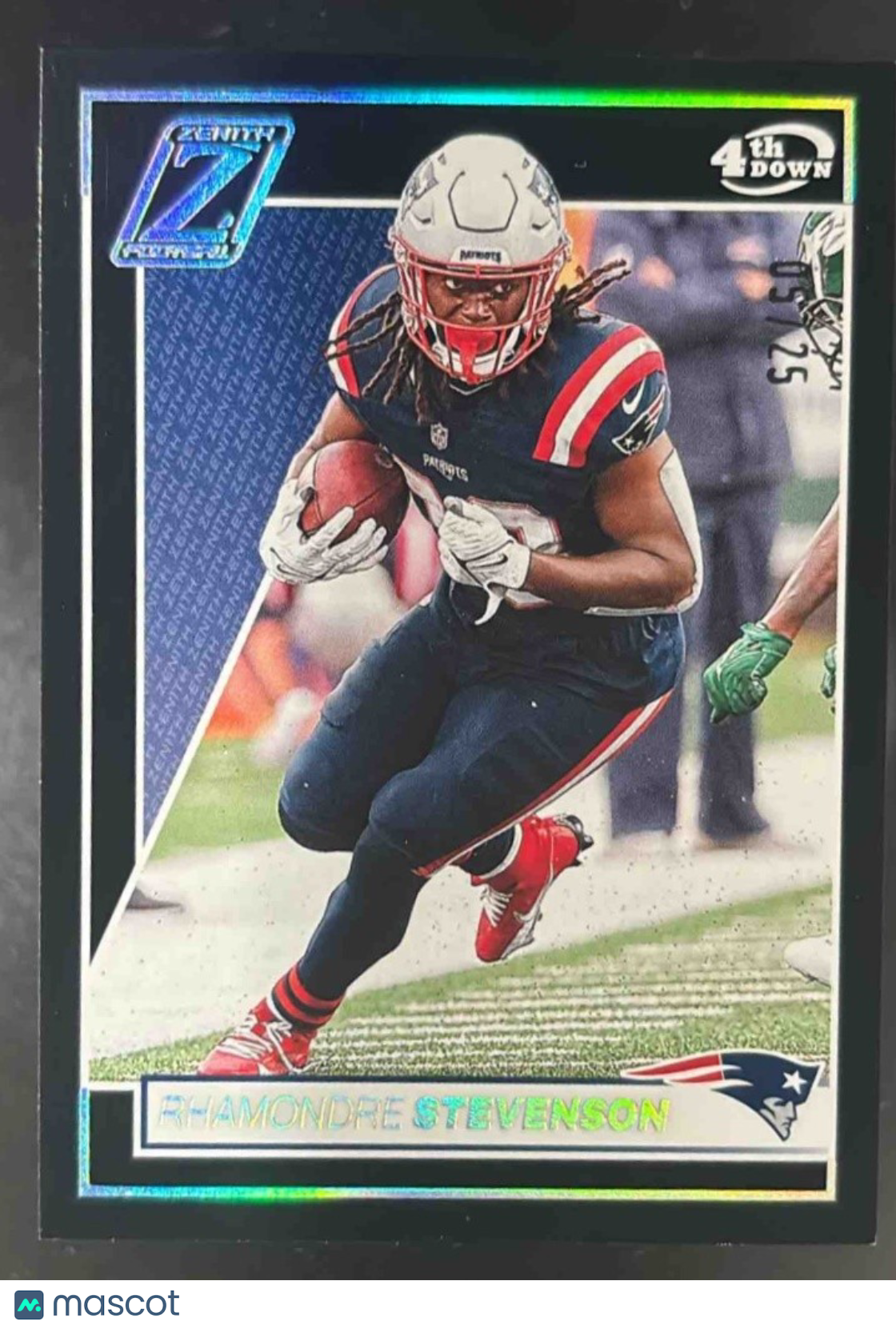 2024 Panini Zenith Rhamondre Stevenson /25 #66 New England Patriots - Sports Cards