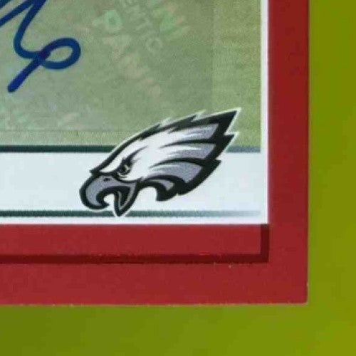 2024 Panini Zenith Will Shipley Rookie Auto No Huddle #198 RC Philadelphia Eagle - Sports Cards