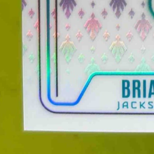 2024 Phoenix Brian Thomas Jr. Contours Blue /50 #CON-BTJ RC Jacksonville Jaguars - Sports Cards