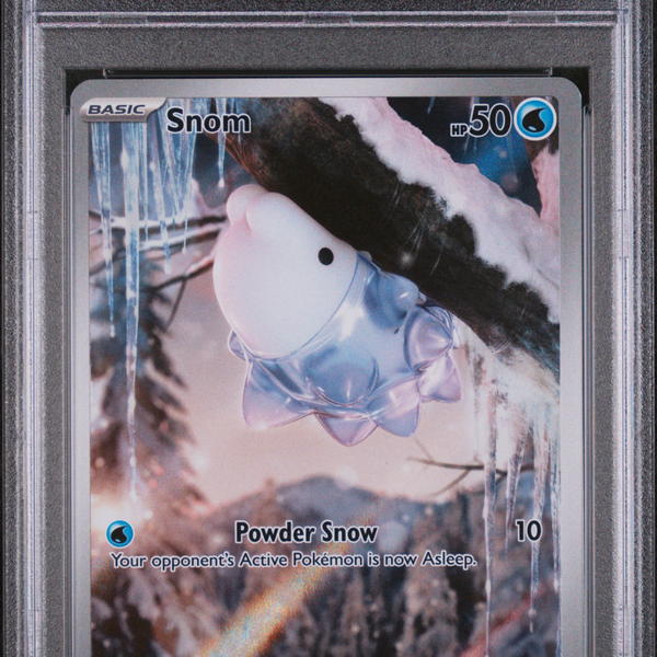 2024 Pokemon Temporal Forces Snom #168 Illustration 2024 Pokemon Temporal Forces Snom #168 Illustration