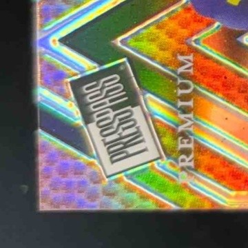 2024 Press Pass Premium Donovan Edwards Reflector 1/1 Pre-Production Proof - Sports Cards
