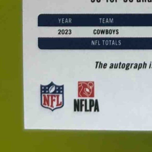 2024 Prestige Brandon Aubrey Xtra Points Signatures Premium Pink 7/25 #81 Auto - Sports Cards