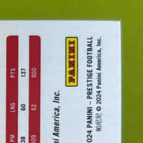 2024 Prestige Harrison Butker Xtra Points Signatures Gold 27/50 Auto KC Chiefs - Sports Cards