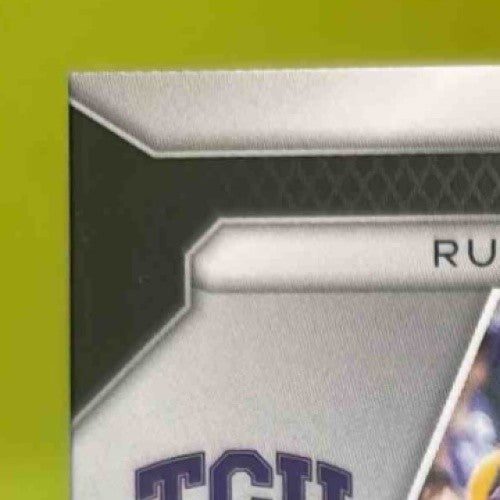 2024 Prizm Collegiate Emani Bailey Saturday Star AUTOS Green Shimmer /8 RC Frogs - Sports Cards