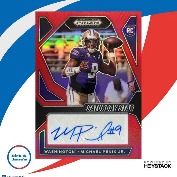 2024 Prizm Collegiate Michael Penix Jr. Saturday Star