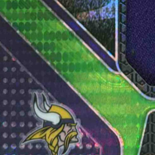 2024 Prizm J.J. McCarthy Rookie Gear Neon Green Pulsar JSY RC Minnesota Vikings - Sports Cards