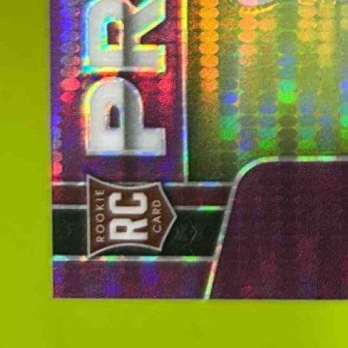 2024 Prizm Jayden Daniels Jerseys Purple Pulsar MEM RC Washington Commanders Sports Cards