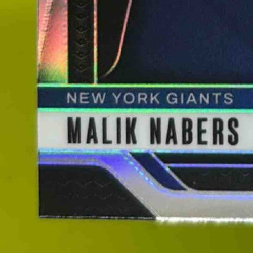 2024 Prizm Malik Nabers Rookie Variations #28 SILVER RC VAR New York Giants - Sports Cards