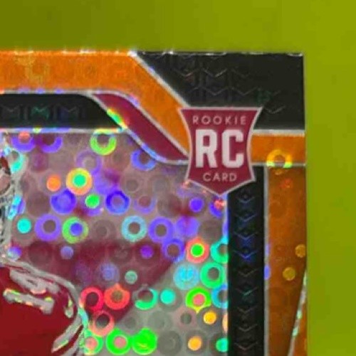 2024 Prizm Ricky Pearsall RC Orange Disco #383 Rookie Card San Francisco 49ers Sports Cards