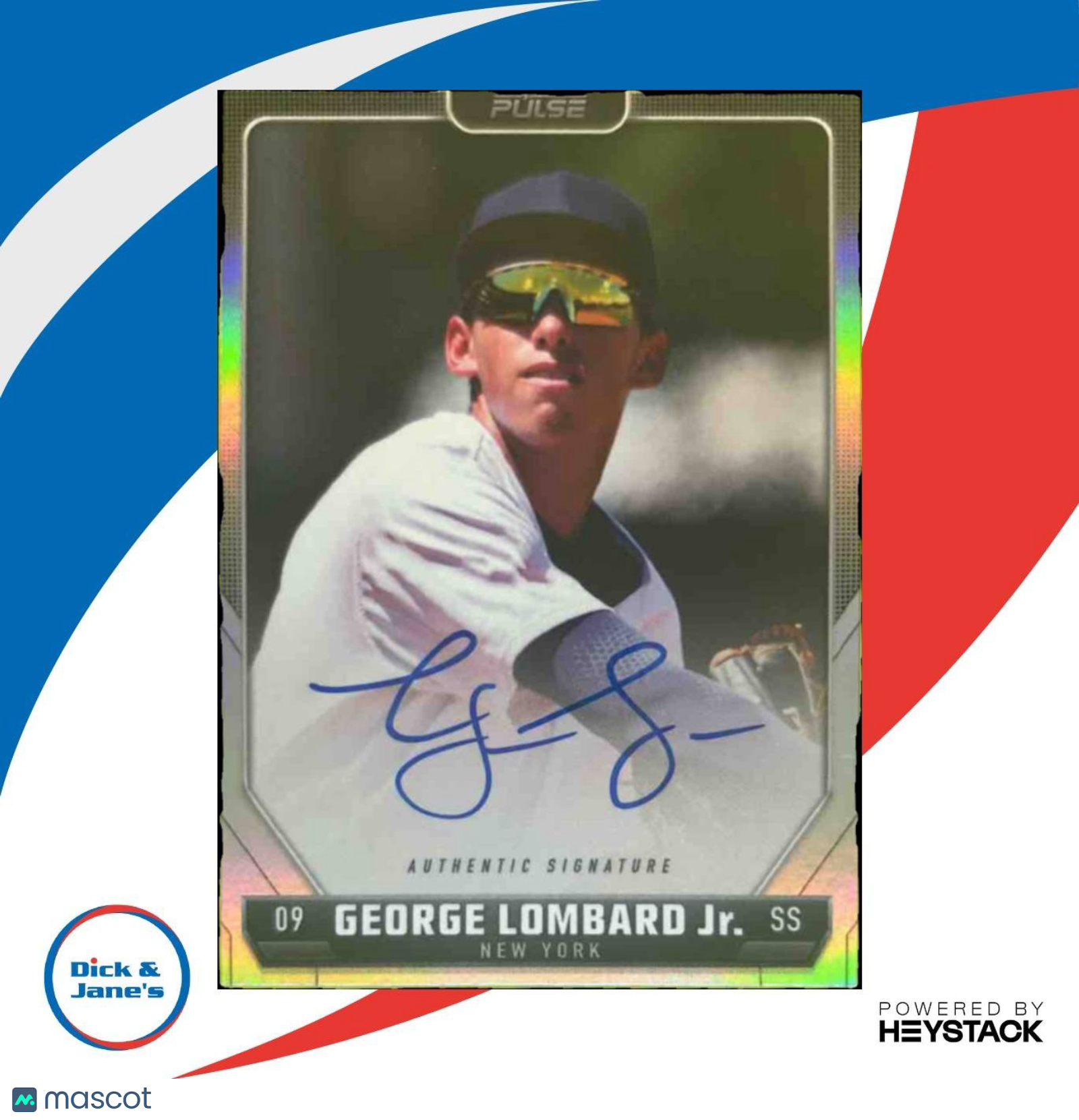 2024 Pulse Futures Edition George Lombard Auto #A-GLO New York Yankees - Sports Cards