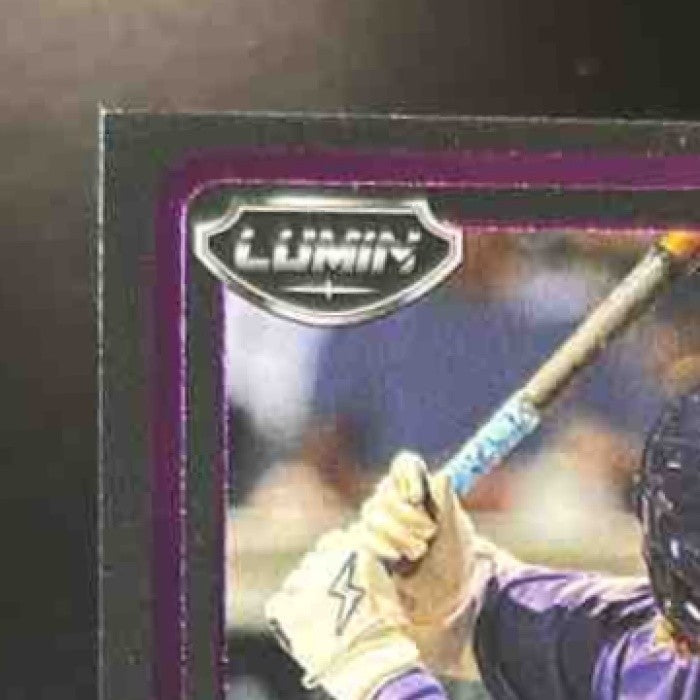 2024 Pulse Lumin #LA-LKE Luke Keaschall Purple Auto /35 Minnesota Twins - Sports Cards