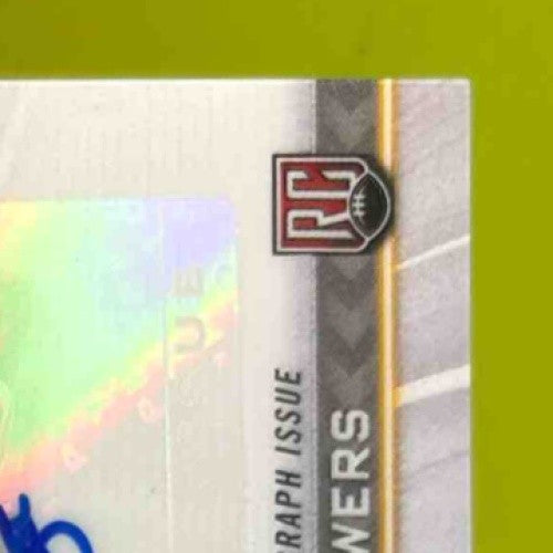 2024 Resurgence Brock Bowers Amped Up Rookie Patch Auto White Surge /125 Raiders - Sports Cards