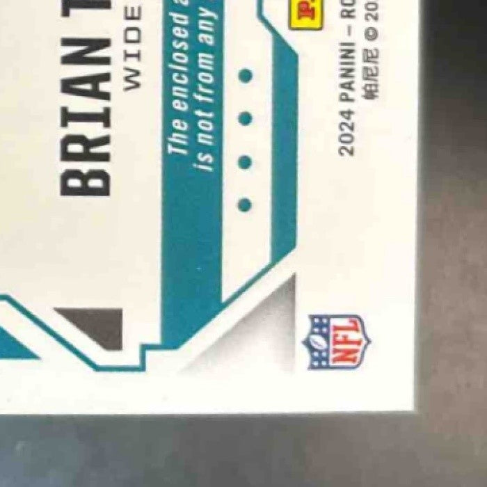 2024 Rookies & Stars Brian Thomas Jr. Cross Training Prime /49 MEM RC Jaguars - Sports Cards