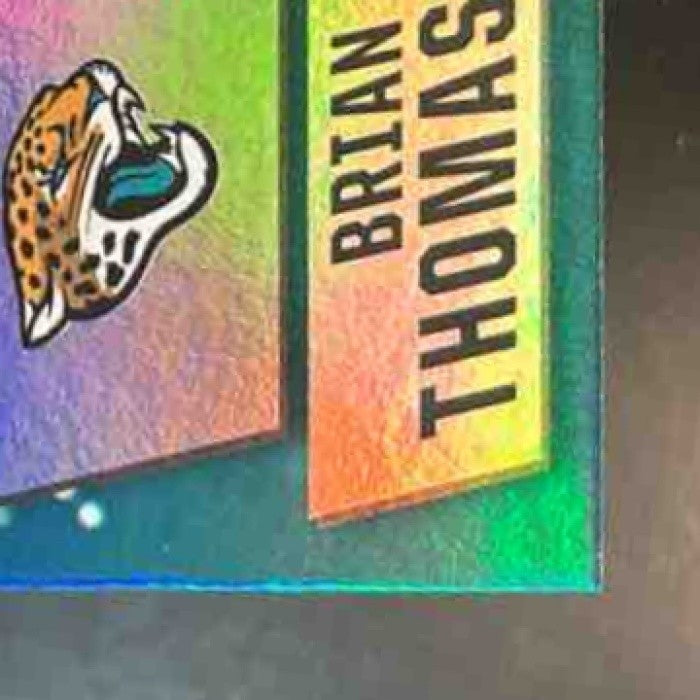 2024 Rookies & Stars Brian Thomas Jr. Year One /399 Patch RC Jacksonville Jaguar - Sports Cards