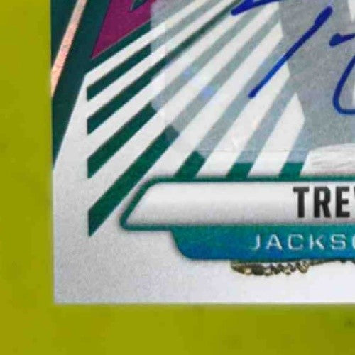 2024 Rookies & Stars Trevor Lawrence Signatures Purple 17/25 Auto Jacksonville Sports Cards
