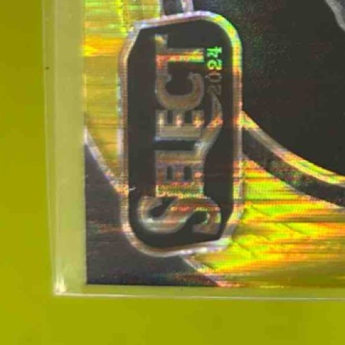 2024 Select Brock Bowers Club Red and Yellow Prizm #222 RC Las Vegas Raiders - Sports Cards