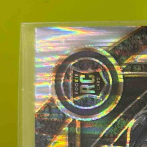 2024 Select Brock Bowers Club Red and Yellow Prizm #222 RC Las Vegas Raiders - Sports Cards