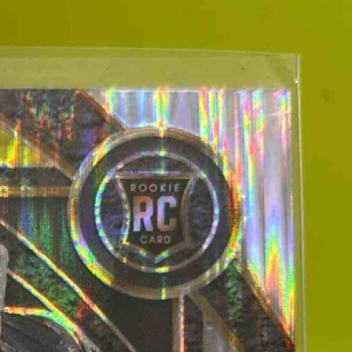 2024 Select Brock Bowers Club Red and Yellow Shock #222 RC Las Vegas Raiders - Sports Cards