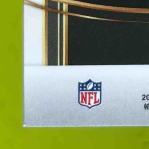 2024 Select Brock Bowers Premier Red and Yellow Prizm Shock #118 RC Las Vegas - Sports Cards